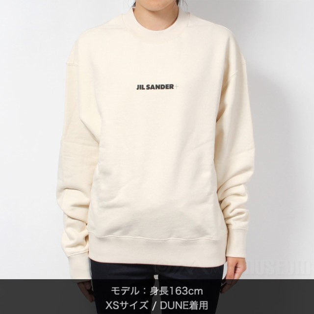 JIL SANDER ジルサンダー スウェット 長袖 Logo Sweatshirt ロゴ ...