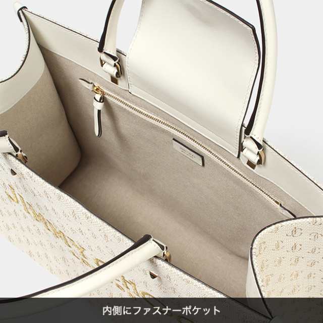 【新品未使用】 JIMMY CHOO ジミーチュウ トートバッグ ショルダーバッグ 2WAY AVENUE M TOTE-RUH レディース 【LATTE/GOLD/LIGHT GOLD】サイズ単位