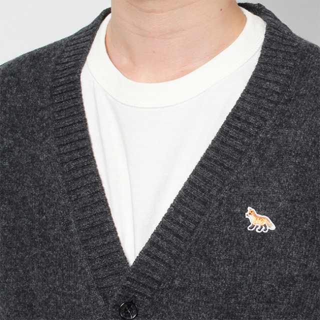 cmSMAISON KITSUNE メゾンキツネ カーディガン BABY FOX PATCH COSY ...