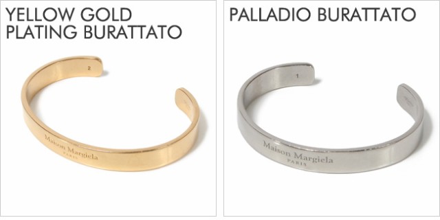 【新品未使用】 Maison Margiela メゾン マルジェラ ブレスレット アクセサリー Logo cuff ロゴカフ シルバー SM1UY0066SV0158 【01/PALLADIO BURATTATO】