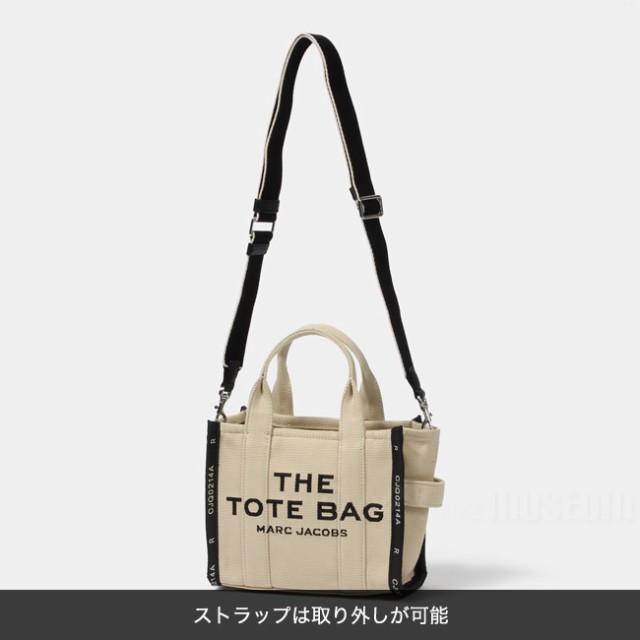 【新品未使用】 MARC JACOBS マークジェイコブス ハンドバッグ ショルダー THE JACQUARD MINI TOTE BAG ザ ジャカードトートバッグミニ コットン M0017025 【BLACK】