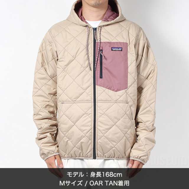 【新品未使用】 patagonia パタゴニア ジャケット キルティング フーディー MENS DIAMOND QUILTED BOMBER HOODY 27610 【Sサイズ/SEQUOIA RED】