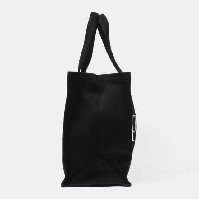 【新品未使用】 PATOU パトゥ トート ショルダーバッグ CANVAS TOTE キャンバストート コットン AC0240076 【BLACK】