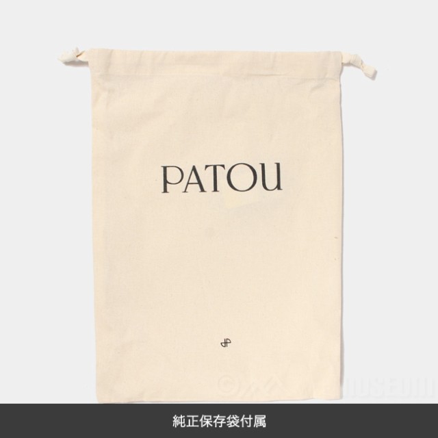 【新品未使用】 PATOU パトゥ ハンドバッグ ショルダーバッグ ハーフムーンバッグ LE PATOU BA0015013 【IVORY】