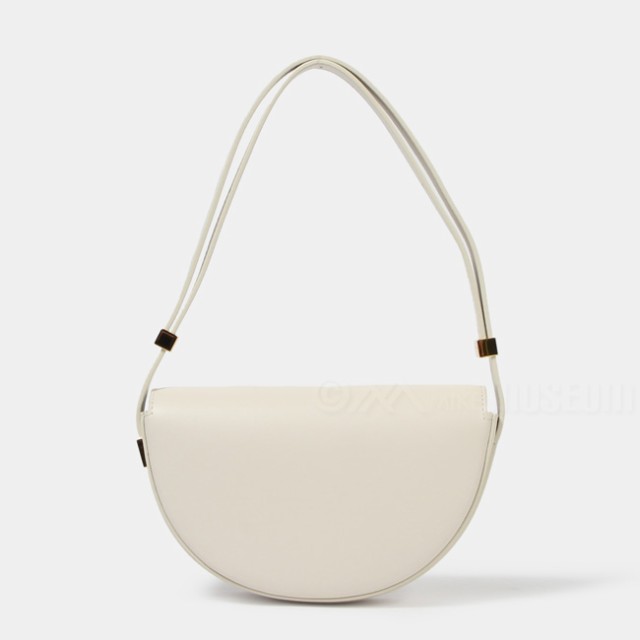 【新品未使用】 PATOU パトゥ ハンドバッグ ショルダーバッグ ハーフムーンバッグ LE PETIT PATOU BA0035013 【IVORY】