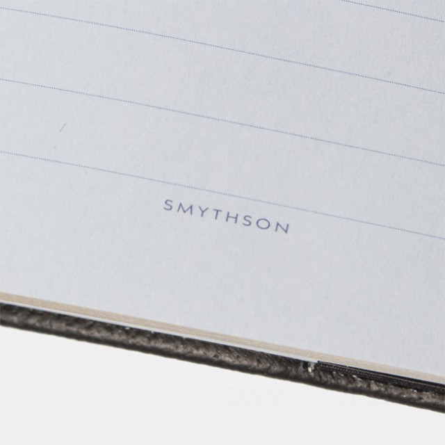 スマイソン SMYTHSON ノートブック PASTEGRAIN SOHO NOTEBOOK FR PKT メンズ レディース レザー BLACK  1200882｜au PAY マーケット