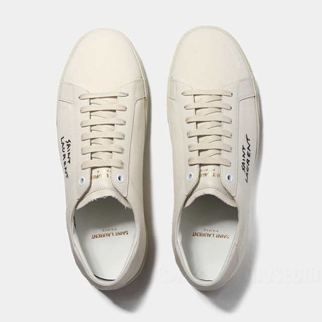 SAINT LAURENT サンローラン メンズ COURT CLASSIC SL/06 EMBROIDERED ...