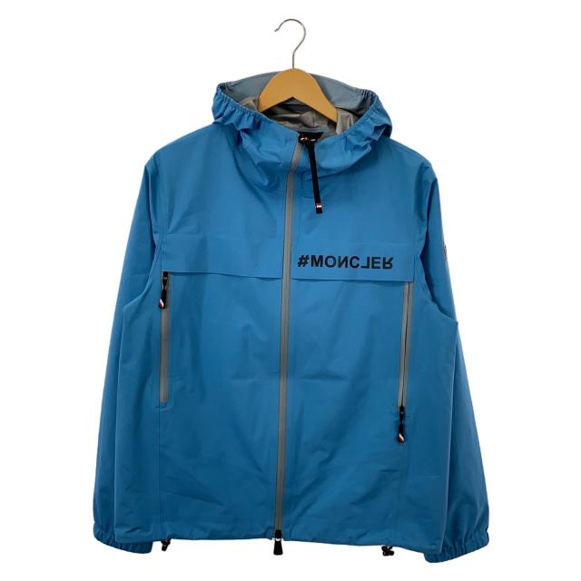 モンクレール MONCLER グルノーブル フード付 ジャケット ブルゾン 衣料品 アウター ポリエステル メンズ ブルー系 1A0001254AL572U1 【新品】