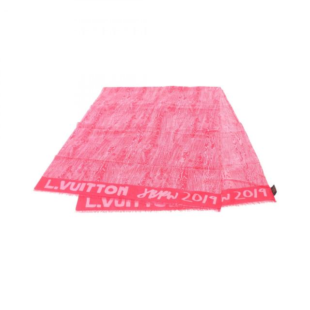 ルイ・ヴィトン LOUIS VUITTON ウッド ストール 衣料品 シルク ルイ・ヴィトン LOUIS VUITTON ウッド ストール 衣料品 シルク