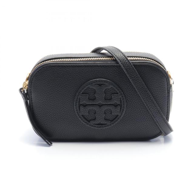 トリーバーチ Tory Burch MILLER MINI CROSSBODY BAG ミラー ショルダーバッグ バッグ レザー レディース ブラック系 145667001 【新品】 ショルダーバッグ