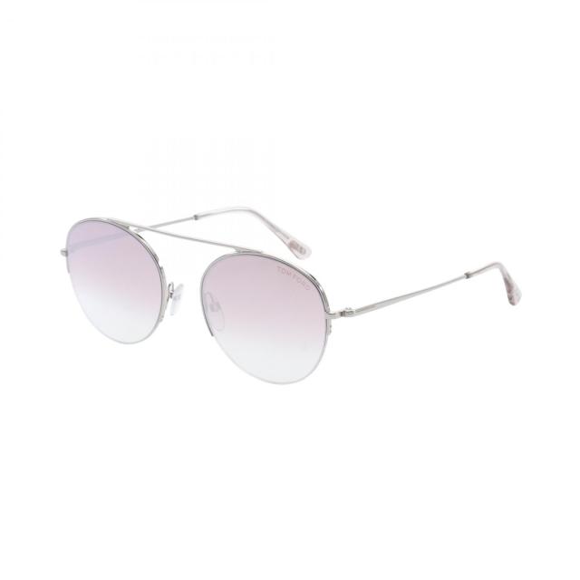 トムフォード TOM FORD Finn サングラス 衣料品 メタル / プラスチック メンズ シルバー系 / クリア系 0668 16Z 【新品】