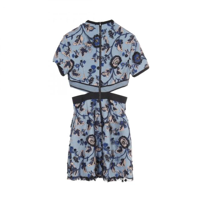 セルフポートレート　self-portrait ブルー　トップス セルフポートレート self-portrait ブルー トップス 【公式通販】