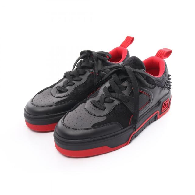 クリスチャンルブタン Christian Louboutin アストロルビ スニーカー 靴 レザー メンズ ブラック系 / レッド系 3230886H35841 【新品】