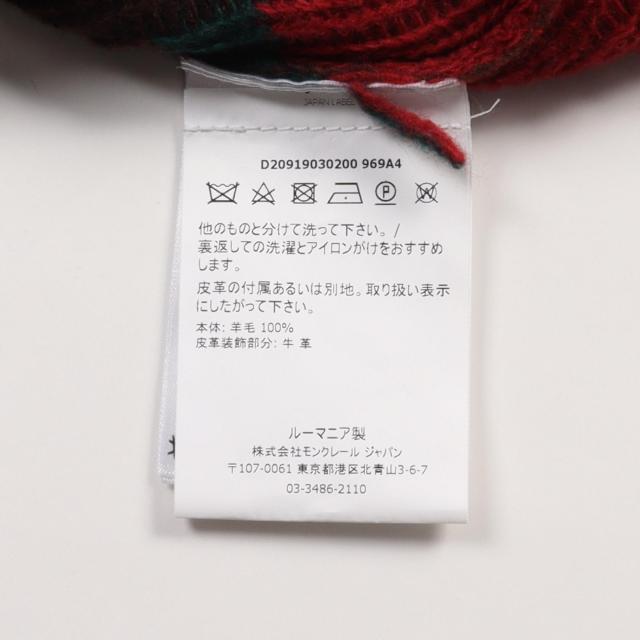 モンクレール MONCLER ニット 衣料品 トップス ウール メンズ レッド系 / マルチカラー 9030200 【中古】 その他ニット・セーター