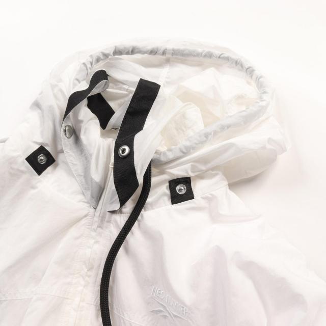 ヘドメイナー HED MAYNER HED MAYNER × Reebok フードジャケット 衣料品 アウター ナイロン メンズ ホワイト系 【中古】 その他ジャケット・アウター