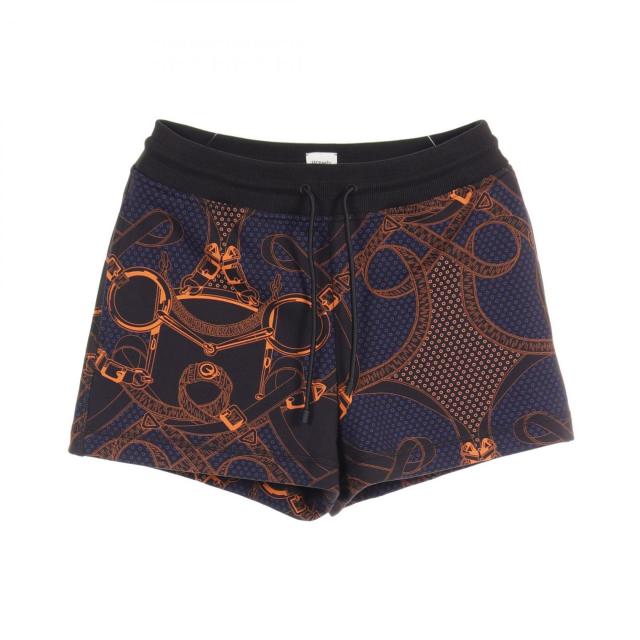 希少!未使用品　HERMÉSエルメス　パジャマパンツ/シルク100%/黒/34 希少!未使用品 HERMÉSエルメス パジャマパンツ/シルク100%/黒/34