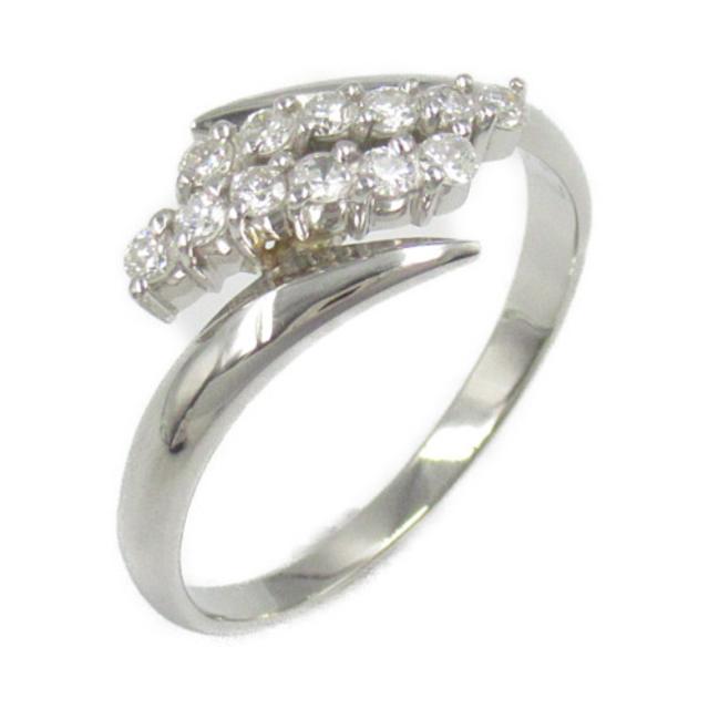 ダイヤ リング ホワイトゴールド ＷＧ f-20520 美品 指輪 11号 ダイヤ リング ホワイトゴールド WG f-20520 美品 指輪 11号 楽天
