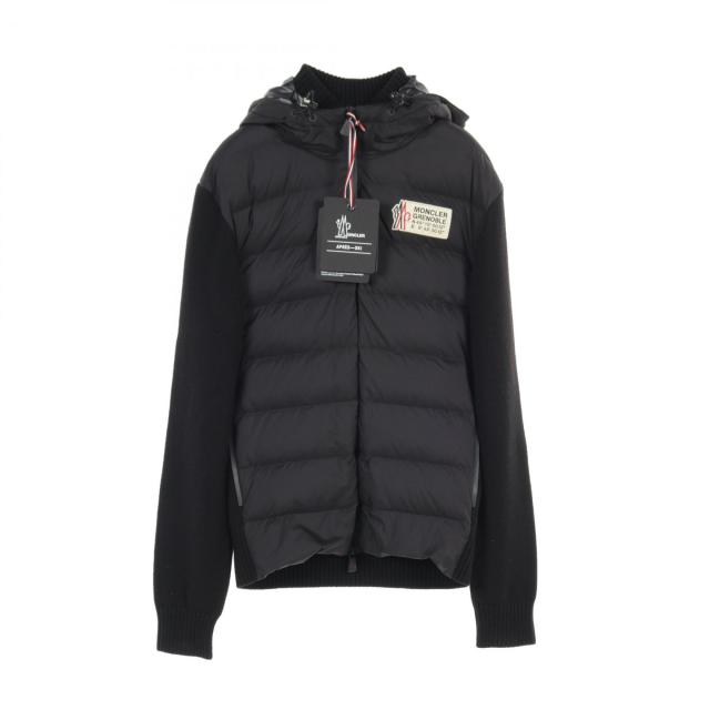 モンクレール MONCLER ダウンジャケット 衣料品 アウター ウール ナイロン メンズ ブラック系 J20979B00015M1122999 【新品】