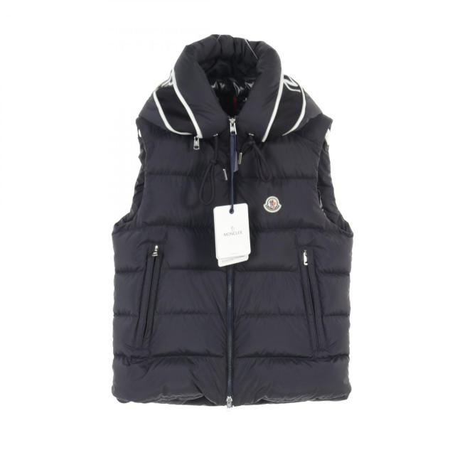 モンクレール MONCLER CARDAMINE ダウンベスト 衣料品 アウター ナイロン メンズ ネイビー系 J20911A0020654A81778 【新品】