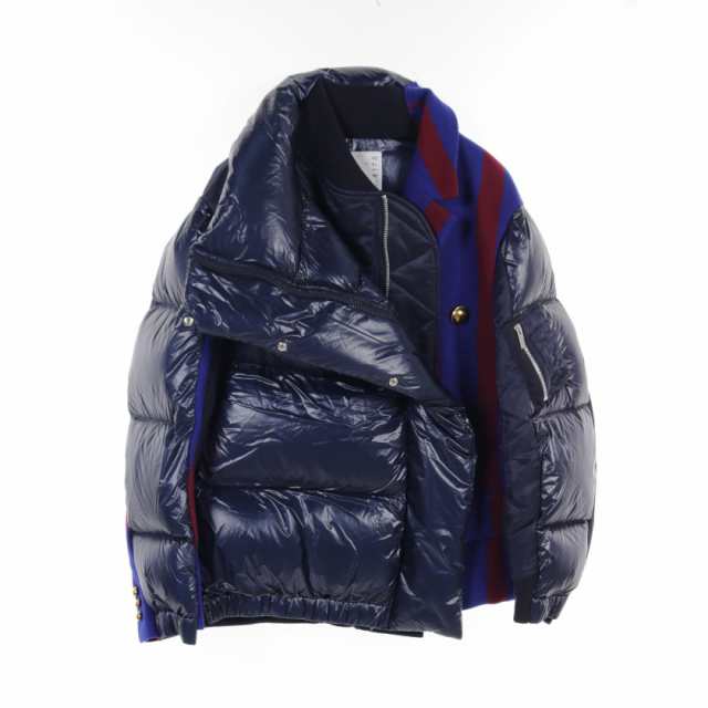 サカイ Sacai ダウンジャケット 衣料品 アウター ウール