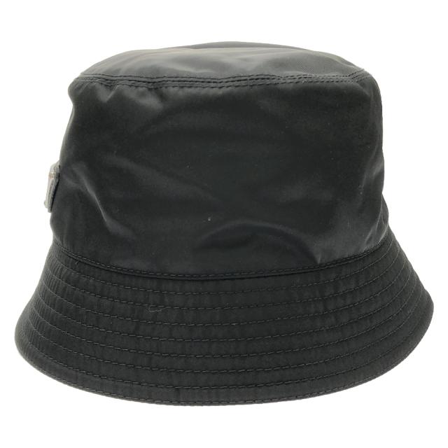 プラダ PRADA ハット ハット 帽子 ナイロン レディース ブラック系 2HC1372DMIF0002M 【新品】