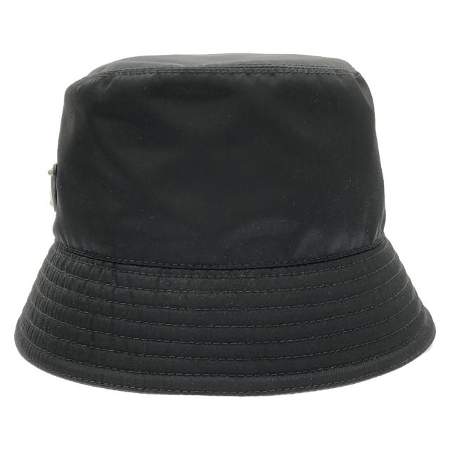 プラダ PRADA ハット ハット 帽子 ナイロン レディース ブラック系 1HC1372DMIF0002L 【新品】