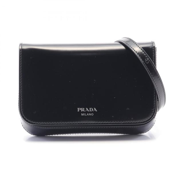 プラダ PRADA ショルダーバッグ バッグ レザー レディース ブラック系 2VD061ZO6F0002 【新品】