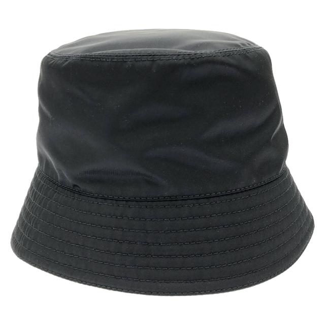 プラダ PRADA ハット ハット 帽子 ナイロン レディース ブラック系 1HC1372DMIF0632M 【新品】