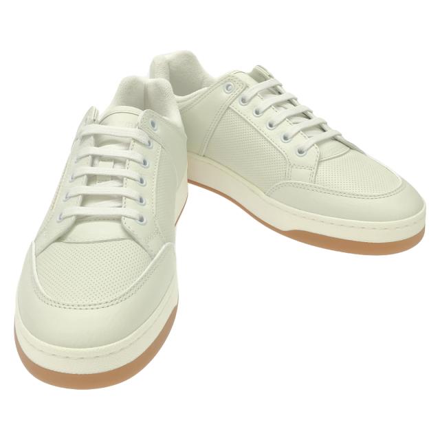 サンローラン SAINT LAURENT SL/61 LT スニーカー スニーカー 靴 カーフ（牛革） メンズ レディース ホワイト系 713600AAB85904242 【新品】