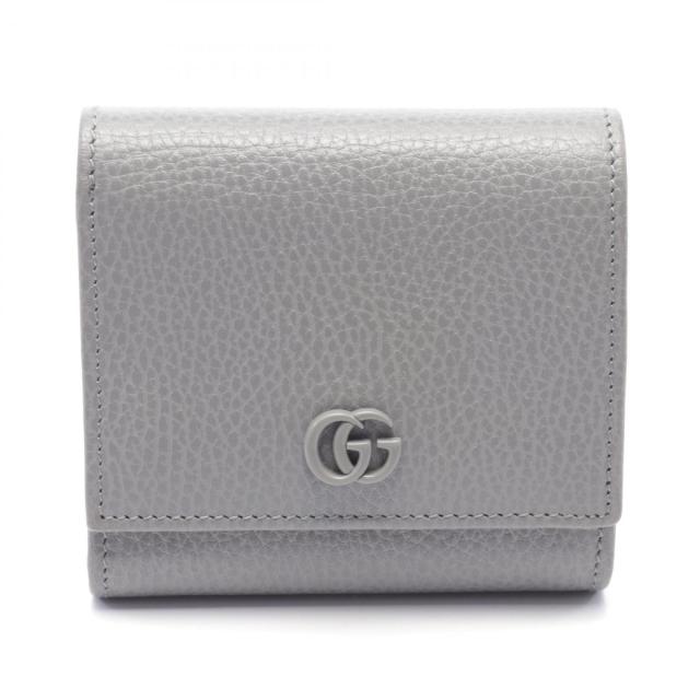 GUCCI 二つ折り財布 ホワイト/グレー 【公式通販】