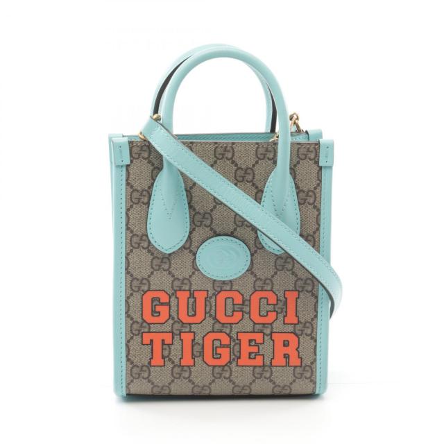 GUCCI グッチ インターロッキングG ミニ トートバッグ