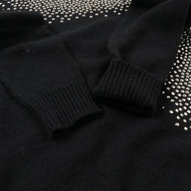 サンローランパリ SAINT LAURENT PARIS セーター 衣料品 トップス ウール レディース ブラック系 【中古】 サンローランパリ SAINT LAURENT PARIS セーター 衣料品