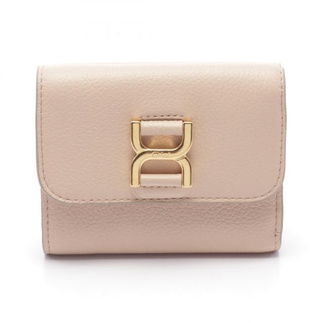 クロエ Chloe MARCIE スモールトリフォールドウォレット 三つ折り財布 財布 レザー レディース ピンク系 CHC23AP0996J5 【新品】