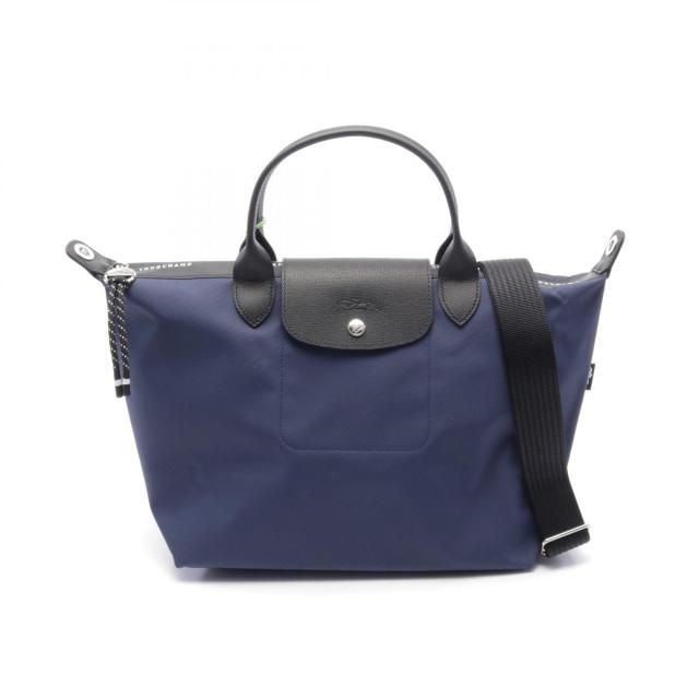 ロンシャン Longchamp ル プリアージュ エナジー L トートバッグ バッグ ナイロン レザー レディース ネイビー系 / ブラック系 L1515HSR006 【新品】