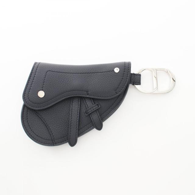 Dior SADDLE ベルト　ブラック Saddle Belt with Pouch Matte Black Supple Calfskin and Black