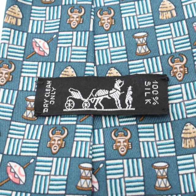 エルメス HERMES ネクタイ ネクタイ 衣料品 シルク シルク メンズ  
