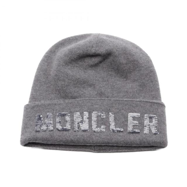 モンクレール ニット帽 グレー モンクレール ニット帽 グレー MONCLER