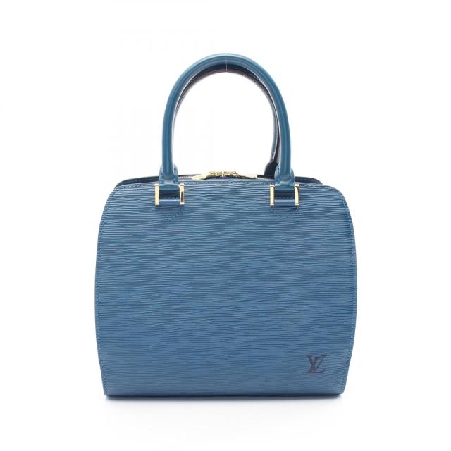ルイ・ヴィトン LOUIS VUITTON ポンヌフ ハンドバッグ バッグ レザー エピ レディース ブルー系 M52055 【中古】