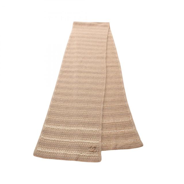 シャネル CHANEL ココマーク マフラー 衣料品 カシミヤ レディース  