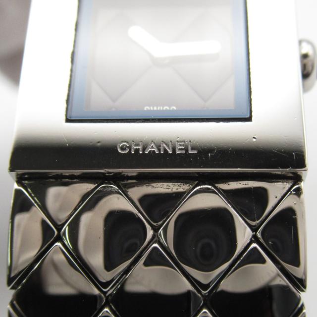 シャネル CHANEL マトラッセ 腕時計 時計 ステンレススチール  