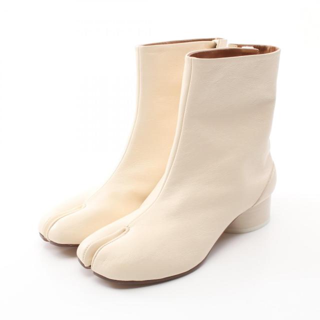 メゾンマルジェラ 足袋ブーツ TABIブーツ ベージュ 37