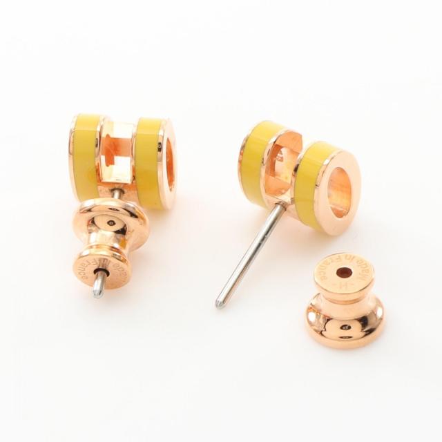 エルメスミニポップh ピアスイエロー