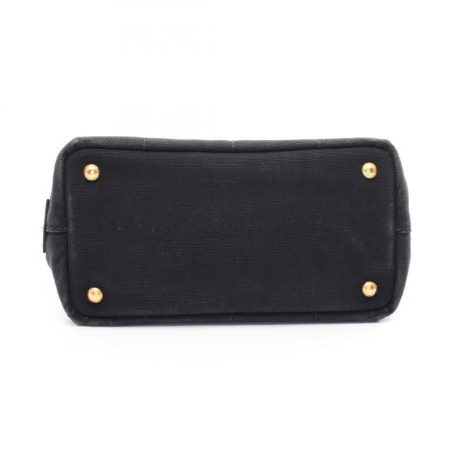 プラダ PRADA CANAPA カナパ トートバッグ バッグ キャンバス レディース ブラック系 1BG439 【中古】 トートバッグ