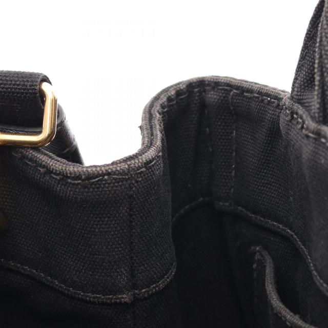 プラダ PRADA CANAPA カナパ トートバッグ バッグ キャンバス レディース ブラック系 1BG439 【中古】 トートバッグ