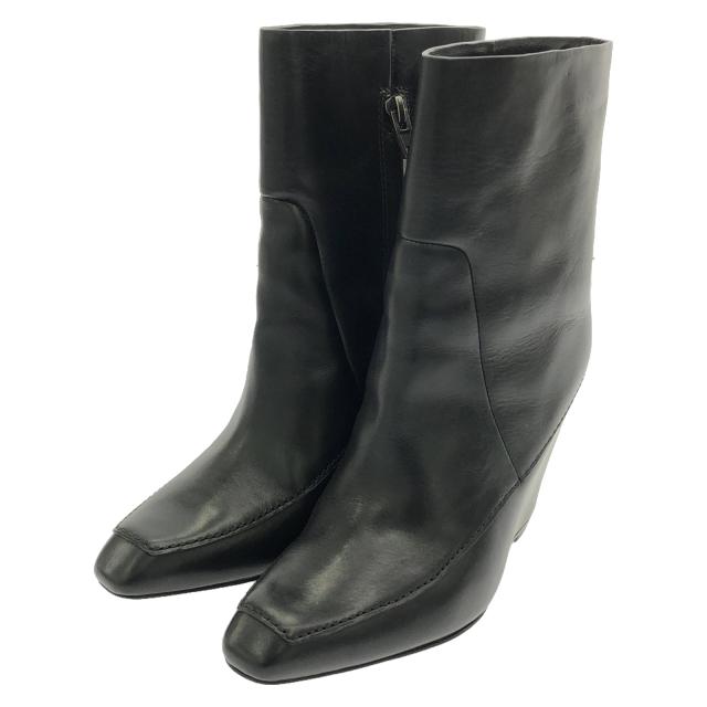 Estacion エスタシオン レースアップ本革ショートブーツ 送料無料