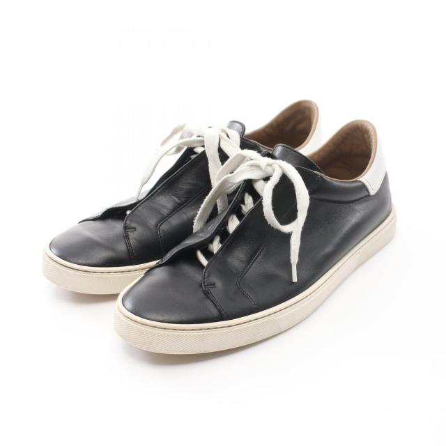 Hermesエルメス レザー　スニーカーSneaker Free 38.5 エルメス HERMES スニーカー 靴 レザー メンズ ブラック系