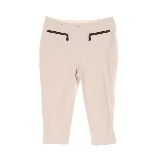 エルメス HERMES パンツ 衣料品 ボトムス ウール レディース ベージュ系 70403DN 【中古】