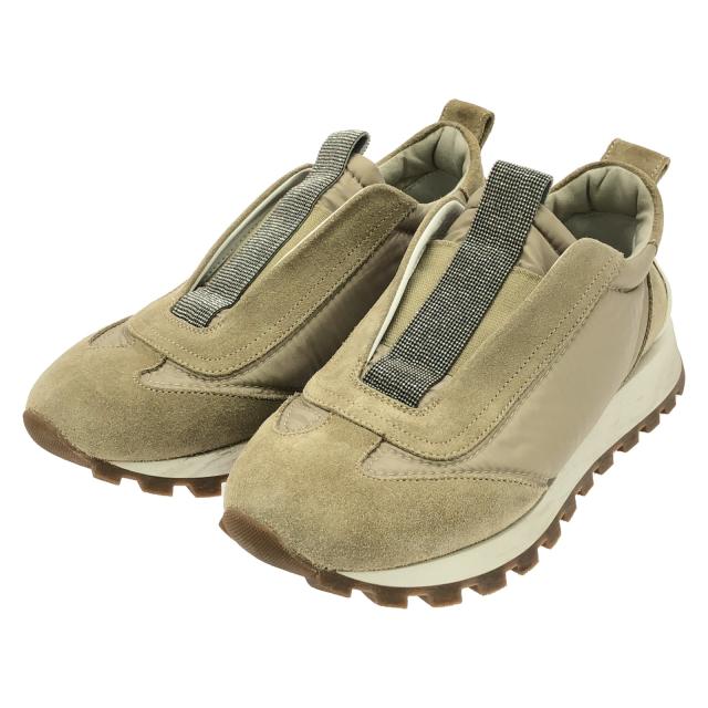 ブルネロクチネリ Brunello Cucinelli スニーカー スニーカー 靴 レディース ベージュ系 【中古】