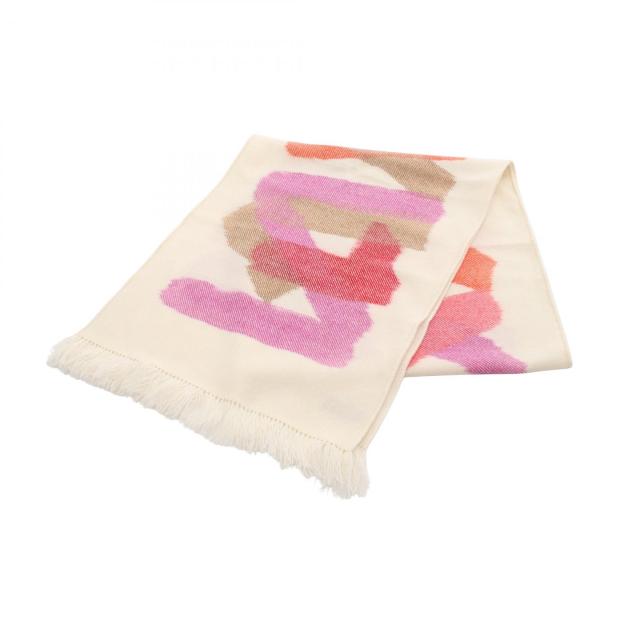 Christian Dior クリスチャンディオール スカーフ ツイリー レッド系