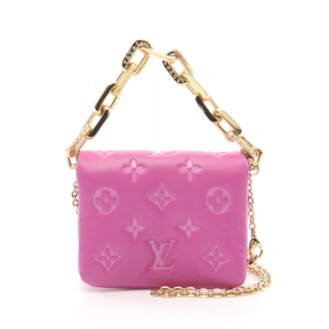 ルイ・ヴィトン LOUIS VUITTON クッサン ベルトバッグ ショルダーバッグ バッグ レザー レディース ピンク系 M81127 【中古】